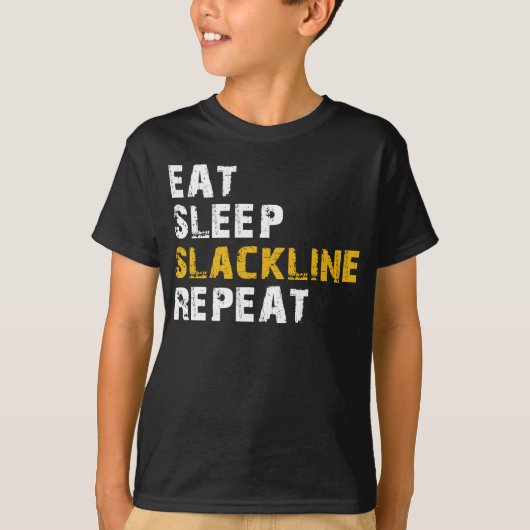 Schlaf-Schlamm essen T-Shirt (Vorderseite)