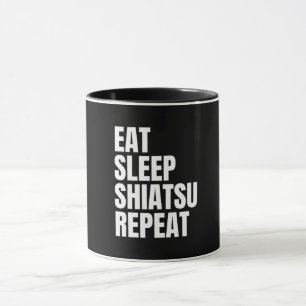 Schlaf Shiatsu wiederholen Tasse