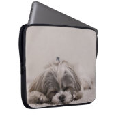 Schlaf Shih tzu Laptop Schläfchen, Schlafhund Laptopschutzhülle (Vorne Rechts)