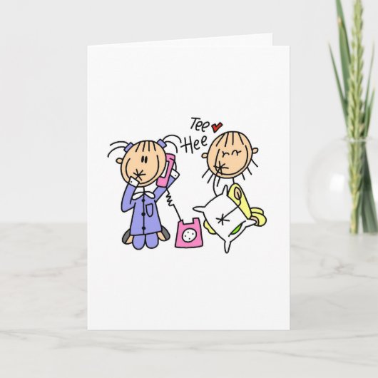 Schlaf über Mädchen auf der Telefonkarte Karte (Vorderseite)