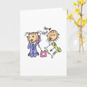 Schlaf über Mädchen auf der Telefonkarte Karte (Gelbe Blume)