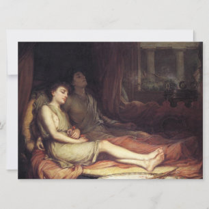 Schlaf und sein Halbbruder Tod (Kummer) Karte