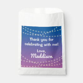 Schlaf unter halbem Schlaf über Streichellichter P Geschenktütchen