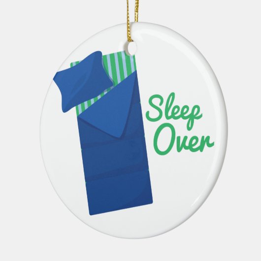 Schlaf vorbei keramik ornament (Links)