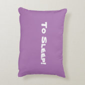 Schlaf weg Kissen (Rückseite(Vertikal))