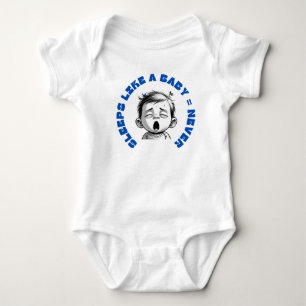 Schlaf wie ein Baby Strampler