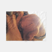 Schlaf-Zeit Fleecedecke (Vorderseite (Horizontal))