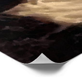 Schlaf - Zwei Schutzengel und Kinder Poster (Ecke)