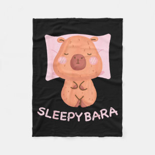 Schlafanzug Capybara Schlafanzug Nachtgewand Sleep Fleecedecke