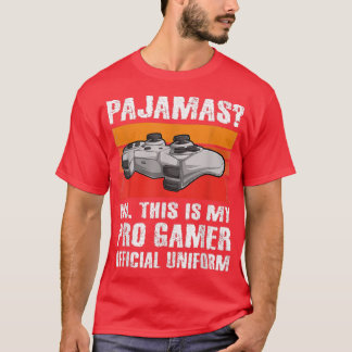 Schlafanzug Kein Profi Gamer Lustige Videospiele J T-Shirt