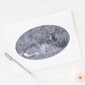 Schlafanzug Ovaler Aufkleber (Umschlag)