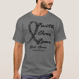 Schlafapnea-Bewusstsein über Angst in diesem Fami T-Shirt