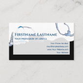 Schlafapnoe Capp Maschinentherapie CSA OSA Visitenkarte (Rückseite)