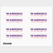 Schlafapnoe-Gerät und Zuhause-Entlüftungslabel. Rechteckiger Aufkleber (Blatt)