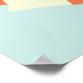 Schlafbabyfox Poster (Ecke)