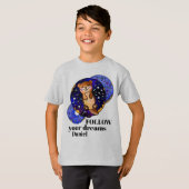 Schlafbabyotter für kosmischen Star Donut T-Shirt (Vorne ganz)