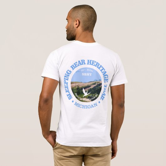 Schlafbär HT (Fahrrad c) T-Shirt (Schwarz voll)