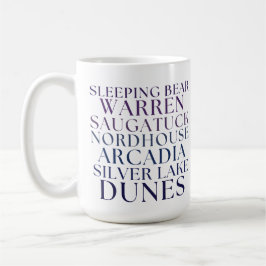 Schlafbär Michigan Sand Dunes Tasse Kaffee