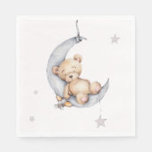 Schlafbär Napkin Serviette (Vorderseite)