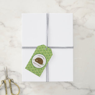 Schlafbärendusche Woodland Geschenkanhänger