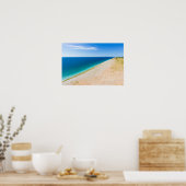 Schlafbärenduschen, Lake Michigan Poster (Küche)