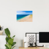 Schlafbärenduschen, Lake Michigan Poster (Heimbüro)