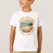 Schlafbärenduschen Nationaler Lakeshore-Kreis T-Shirt (Vorderseite)