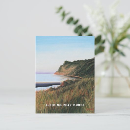 Schlafbärenduschen Postkarte (Stehend Vorderseite)