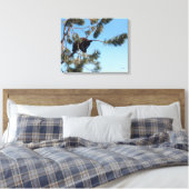 Schlafbärenkuppe Leinwanddruck (Insitu (Schlafzimmer))