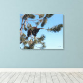 Schlafbärenkuppe Leinwanddruck (Insitu (Holzboden))