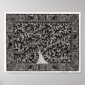 Schlafbaumposter Poster (Vorne)