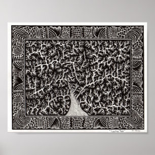 Schlafbaumposter Poster