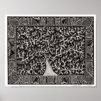 Schlafbaumposter Poster