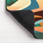 Schlafbear Dunes Michigan Mousepad (Ecke)