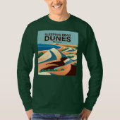 Schlafbear Dunes Michigan T-Shirt (Vorderseite)