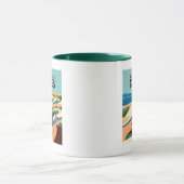 Schlafbear Dunes Michigan Tasse (Zentrum)