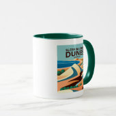Schlafbear Dunes Michigan Tasse (VorderseiteRechts)