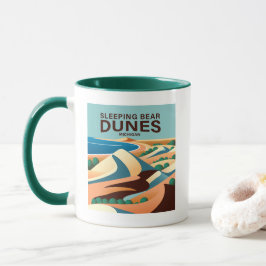 Schlafbear Dunes Michigan Tasse