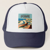 Schlafbear Dunes Michigan Truckerkappe (Vorderseite)