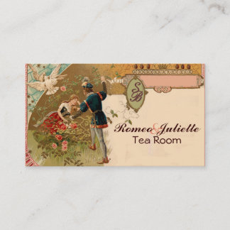 Schlafbeauty Romeo Julia Business Card Visitenkarte