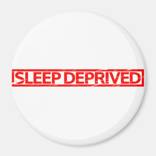 Schlafbedingte Briefmarke Magnet