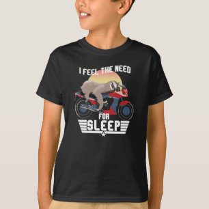 Schlafbedürfnis Funny Sloth T-Shirt