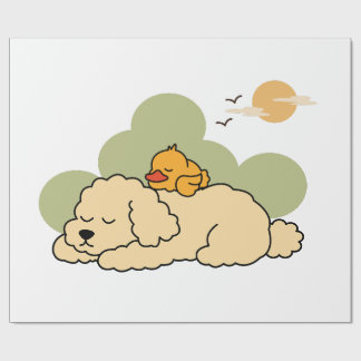 Schlafbegleiter-Wrap Geschenkpapier