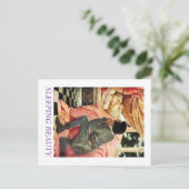 Schlafbehagen Postkarte (Stehend Vorderseite)