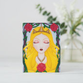 Schlafbehagen Postkarte (Stehend Vorderseite)