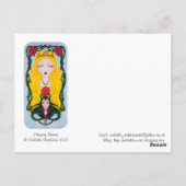 Schlafbehagen Postkarte (Rückseite)