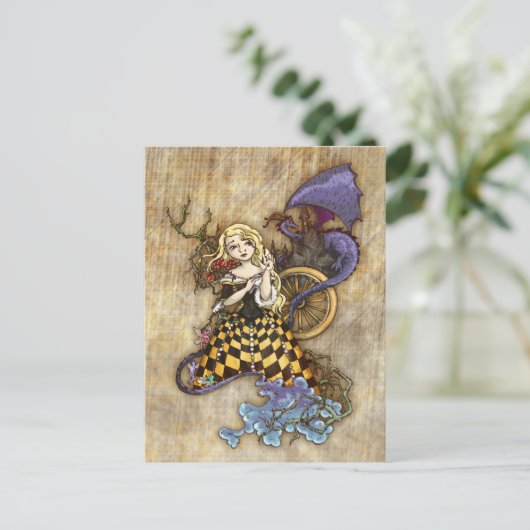 Schlafbehagen Postkarte (Stehend Vorderseite)