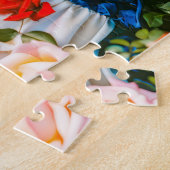 Schlafbehagen unter Rose Puzzle (Seite)