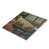 Schlafbehagen (von John Collier) Fliese (Seite)