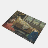 Schlafbehagen (von John Collier) Fußmatte (Schrägansicht)